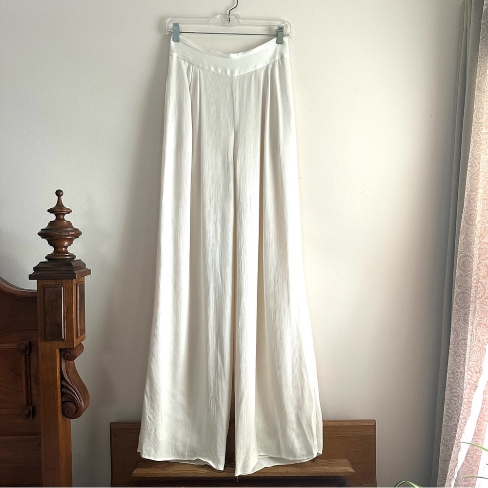 Shona Joy • La‎ Lune Tuxedo Trouser in Cream